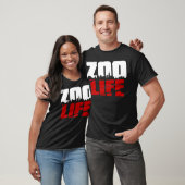 ZooLife CityScape Red T-shirt (Unisex)