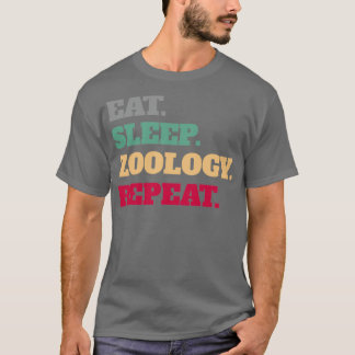 Zoölogen Hobby Professie Zooloog Gift Idee T-shirt