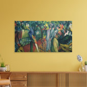 Zoological Garden I, 1912 Canvas Afdruk (Insitu (Woonkamer))