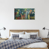 Zoological Garden I, 1912 Canvas Afdruk (Insitu (Slaapkamer))