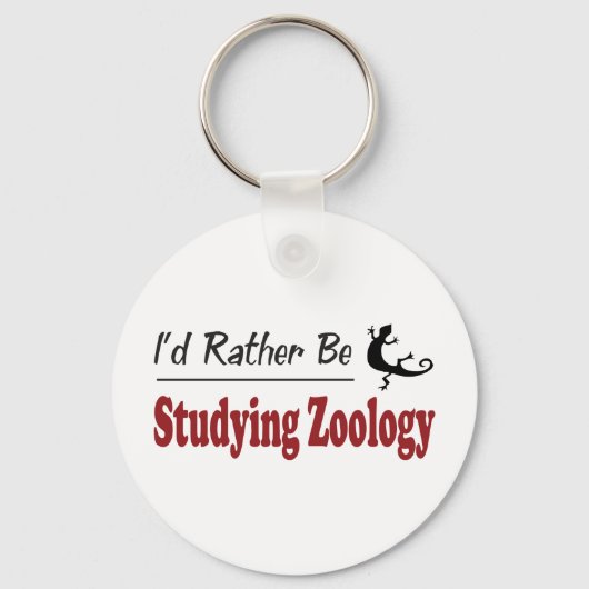 Zoologie bestuderen sleutelhanger (Voorkant)