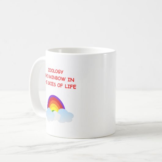 zoölogie koffiemok (Voorkant links)