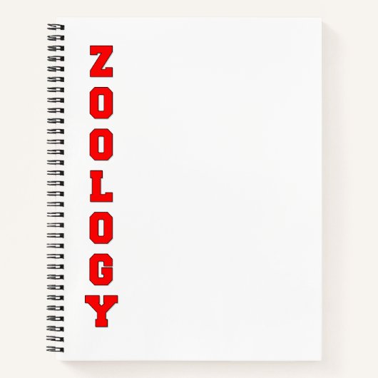 Zoölogie Notitieboek (Voorkant)