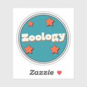 Zoölogie Sticker (Vel)