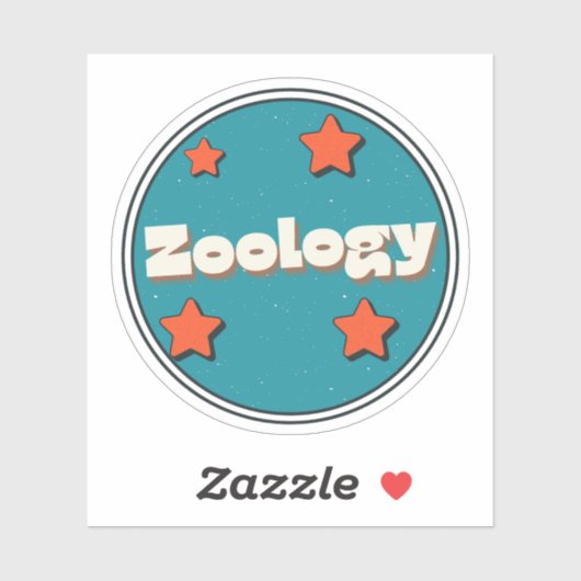 Zoölogie Sticker (Vel)