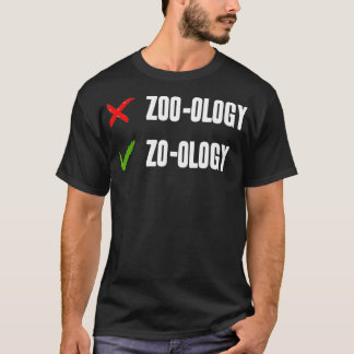 Zoölogie Uitspraakgids T-shirt