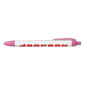 Zoölogie Zwarte Inkt Pen (Bovenkant)