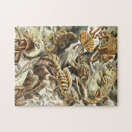 Zoologische ketch  Lizards Jigzaag Puzzle Legpuzzel (Horizontaal)