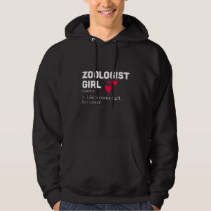 Zoologist Girl Hoodie
