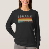 Zoologist Job Title Profession Worker Appreciation T-shirt (Voorkant)