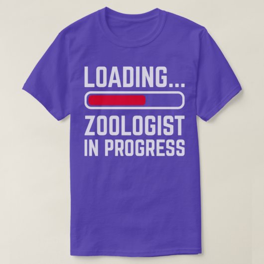 Zoologist laden in uitvoering t-shirt (Design voorkant)