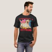 Zoologist S Bestfriend Labrador Retriever Hond Mam T-shirt (Voorkant volledig)