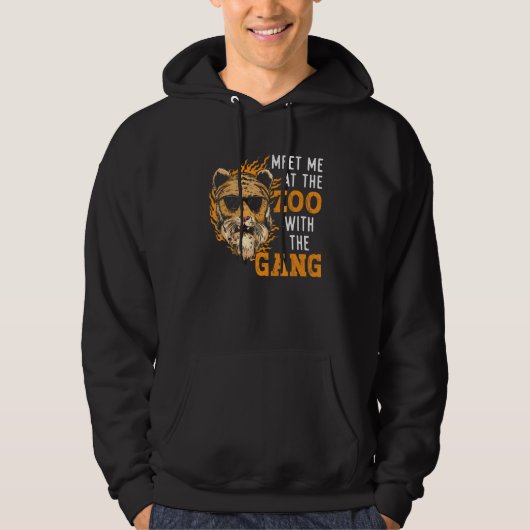 Zoologist Zookeeping Wildlife Zoology Zoo Employee Hoodie (Voorkant)
