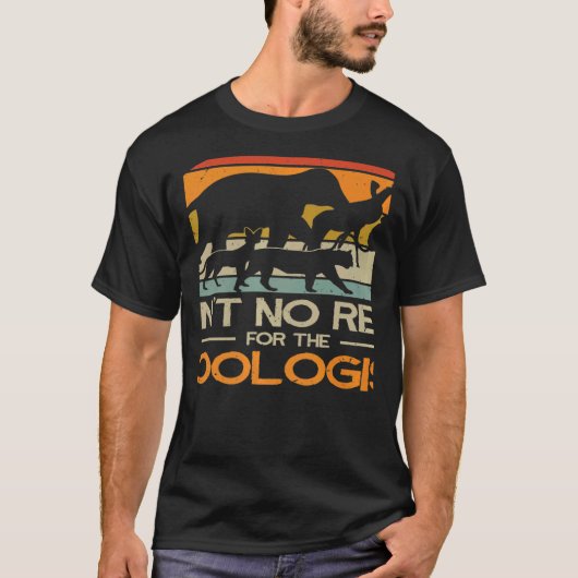 Zoologist Zookeeping Wildlife Zoology Zoo Employee T-shirt (Voorkant)