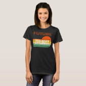 Zoöloog geschenken, toekomstige zoöloog t-shirt (Voorkant volledig)