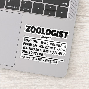 Zoöloog zelfstandig naamwoord definitie dierenverz sticker
