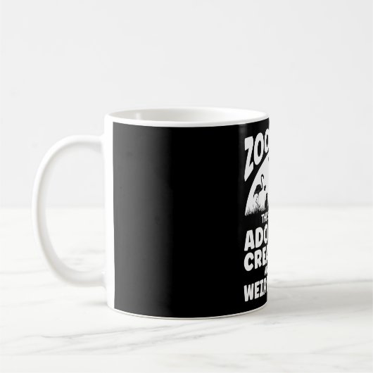 Zoöloog Zoo Wildlife Natuur Zoölogie Koffiemok (Links)