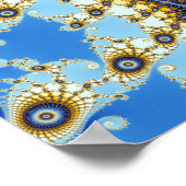 Zoom03 Composiet 8 +Boxes blauw Poster (Hoek)