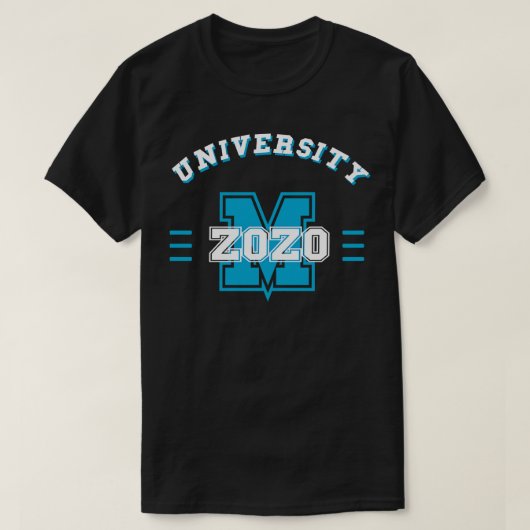 Zoom2020 Blauwe lucht T-shirt (Design voorkant)