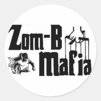 Zoom-B maffia Ronde Sticker