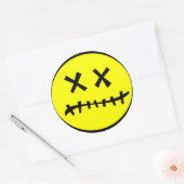 ZOOM-B-sticker Ronde Sticker (Envelop)