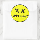 ZOOM-B-sticker Ronde Sticker (Tas)