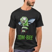 Zoom-bee Halloween Funny Zombie Bee Puns T-shirt (Voorkant)