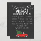 ZOOM CHRISTMAS PARTY KAART (Voorkant / Achterkant)