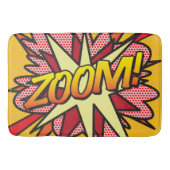 ZOOM Fun Retro Comic Book Pop Art Badmat (Voorkant)