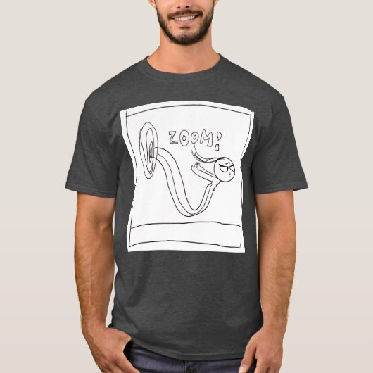 Zoom funny t-shirt (Voorkant)