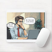 'Zoom Gloom'-Muismat Muismat (Met muis)