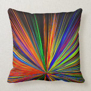 Zoom Kleur Boom Regenboog Multikleur Kussen