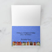 Zoom Meeting Funny Online Fotokerstfeestdag Kaart (Binnen)