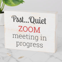 Zoom Meeting In Progress