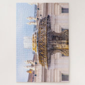 Zoom op fontein in St. Peter Square, Rome, Italië Legpuzzel (Verticaal)