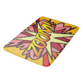 ZOOM Pret Retro Stripboek Pop Art Badmat (Gekanteld)