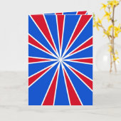 ZOOM! Rood wit en blauw Kaart (Gele Bloem)