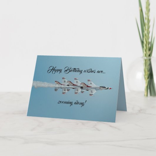 ZOOM VERJAARDAG KAART (Voorkant)