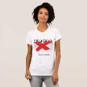 ZOOM Vermoeidheid Nu Genoeg | Thuiswerken T-shirt (Voorkant volledig)