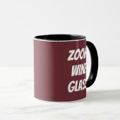 Zoom Wine Glass Mok (Voorkant rechts)