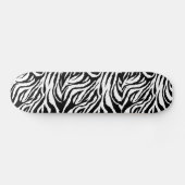 zoom_zebra_print, zoom_zebra_print, zoom_zebra_.. persoonlijk skateboard (Horizontaal)