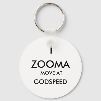 ZOOMA, I, GODSPEED, BEWEGEN BIJ SLEUTELHANGER