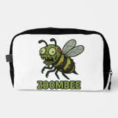 Zoombee - Grappig Zombie Bee Cartoon Design Toilettasje (Voorkant)