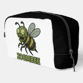 Zoombee - Grappig Zombie Bee Cartoon Design Toilettasje (Rechterhoek)