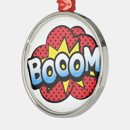 zoomdynamiet metalen ornament (Links)