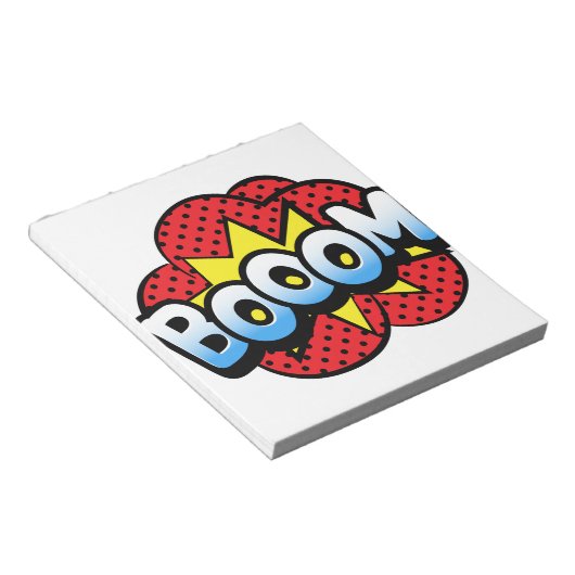 zoomdynamiet notitieblok (Schuin)