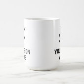 Zoomen/Teams U bent op Dempen Video Call Koffiemok (Center)