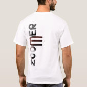 ZOOMER Achterdruk T-shirt Trend Abstract Poedery (Achterkant)