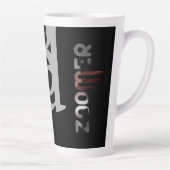 ZOOMER Latte Mok Abstracte Trend Interieurinrichti (Rechts)