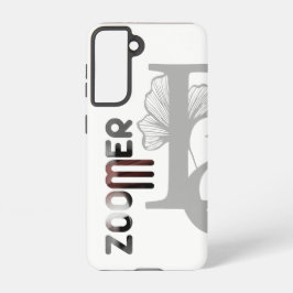 ZOOMER Samsung Hoesjes Trend Abstract Zwart Poeder Samsung Galaxy Hoesje